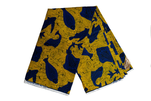 African Wax Print (Sold by the Yard)